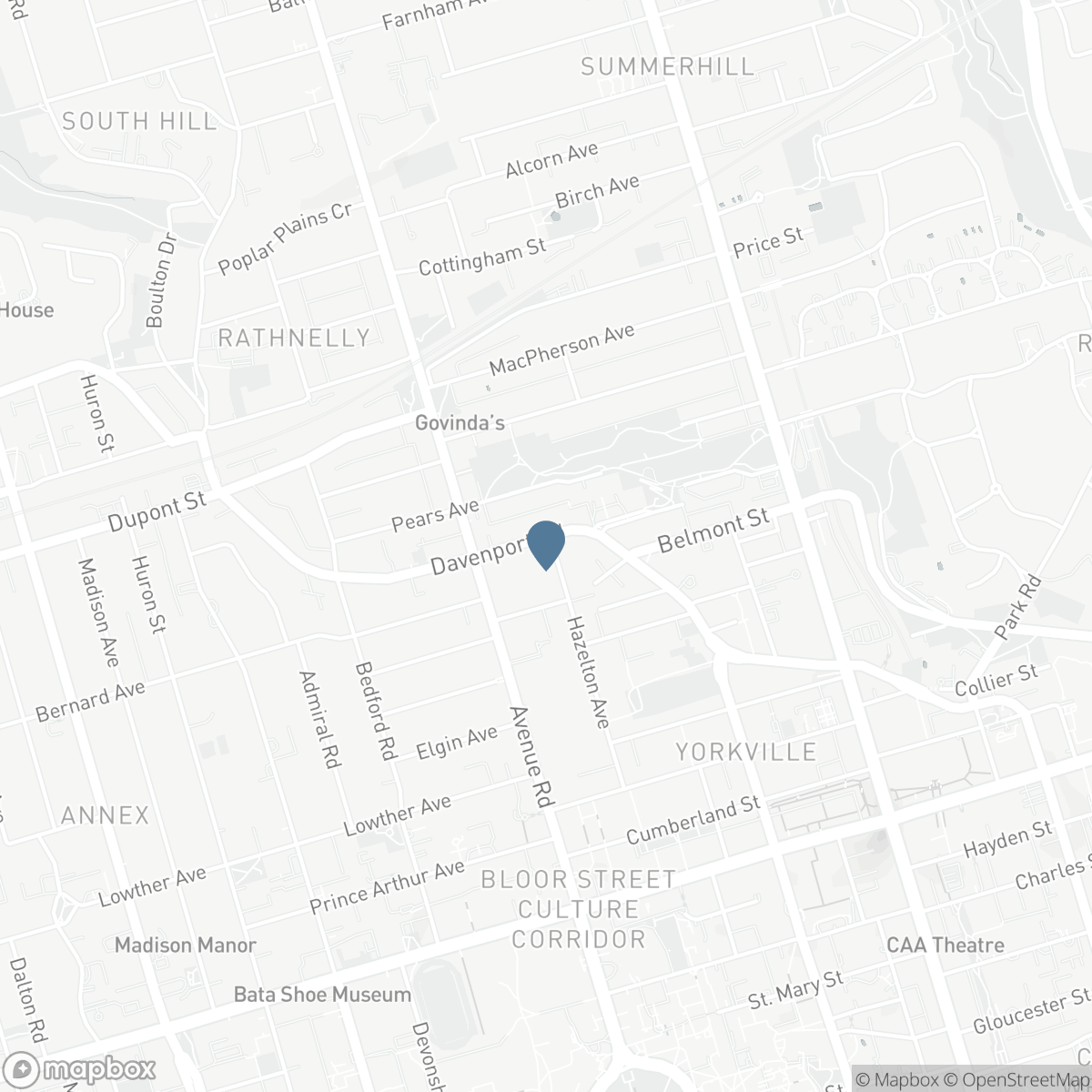 802 - 128 HAZELTON AVENUE, Toronto, Ontario M5R 2E5
